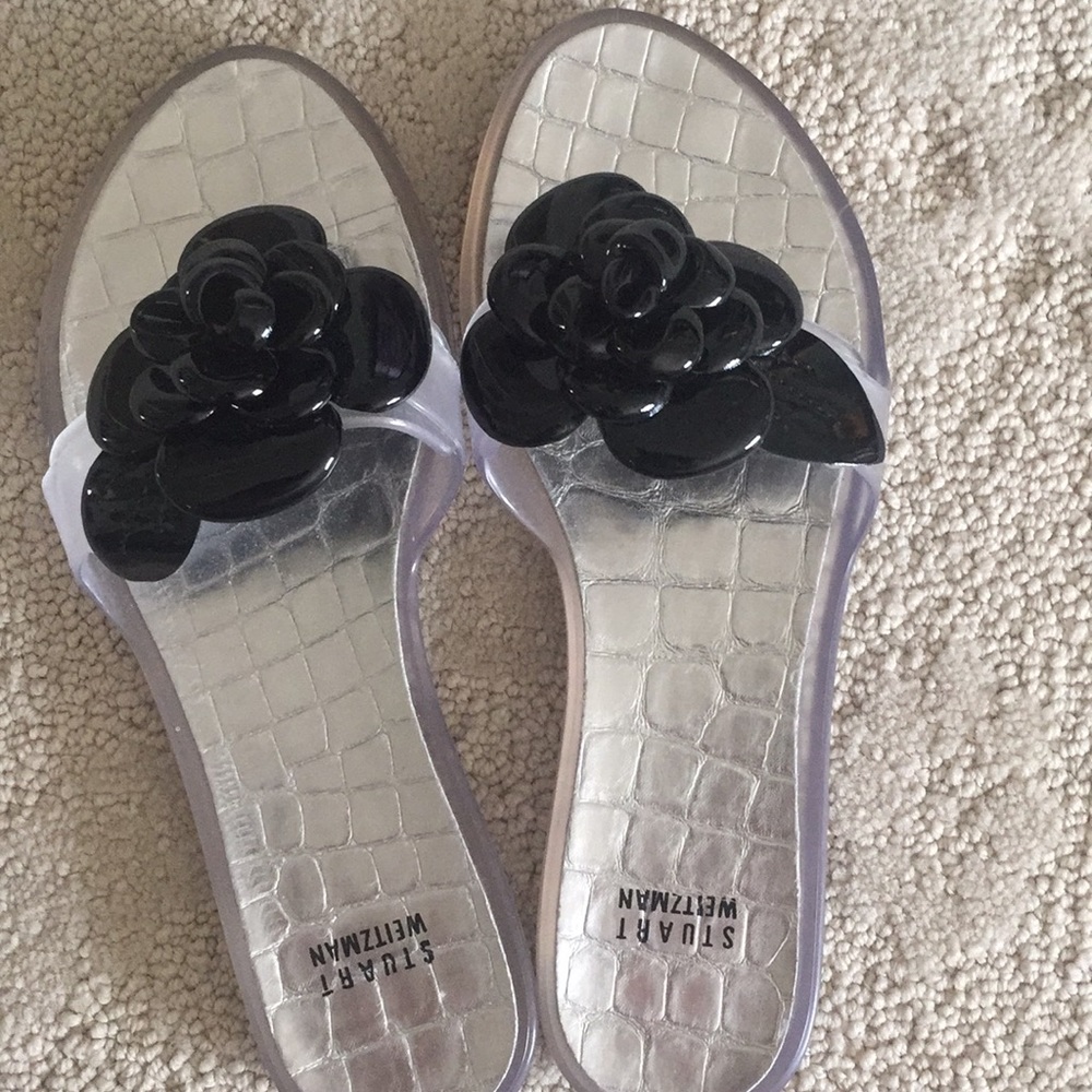 Stuart Weitzman jelly sandals